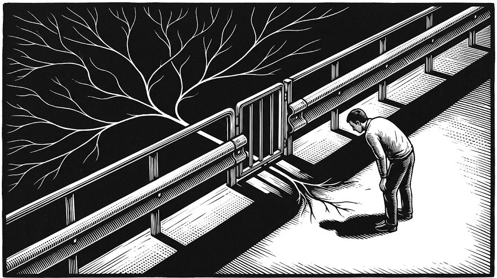 The Shadow Behind the Guardrail